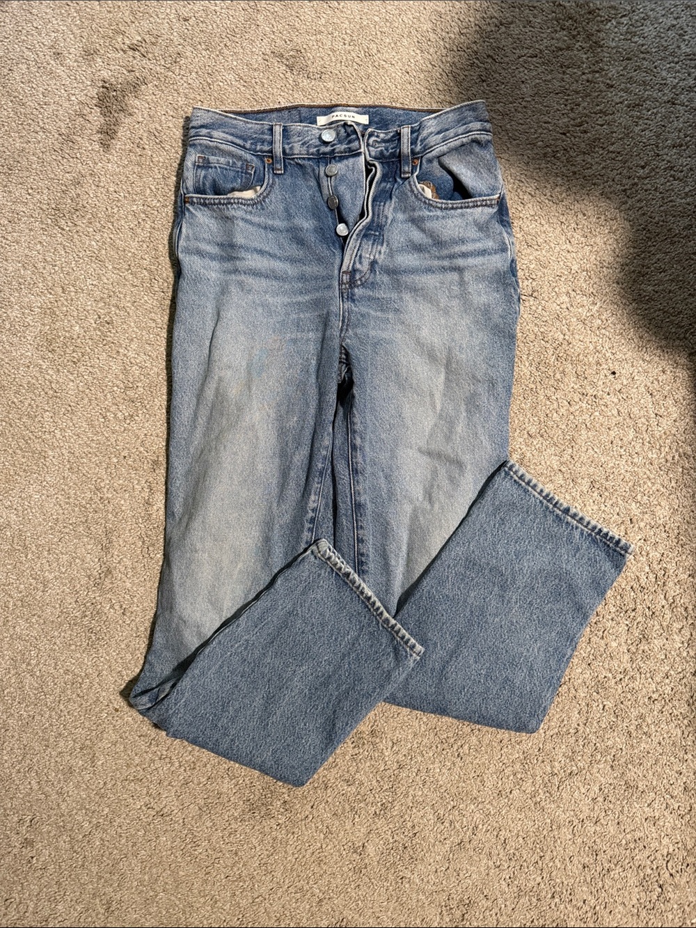 Light Blue High-Rise Women's Jeans - Unbranded